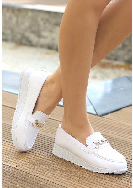 Leyd Bej Cilt Babet Ayakkabı fiyatları