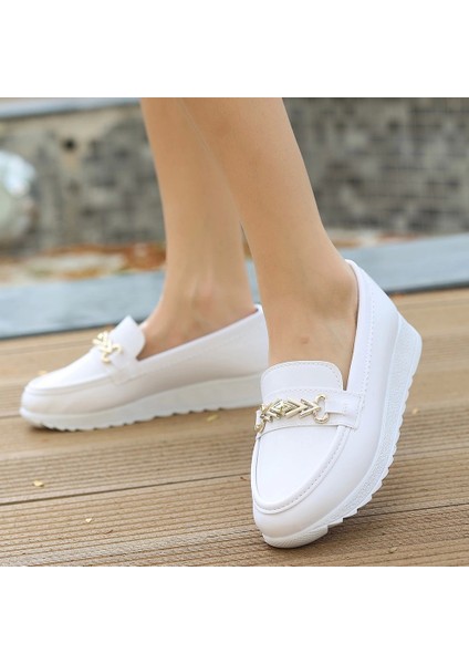 Leyd Bej Cilt Babet Ayakkabı fırsatları