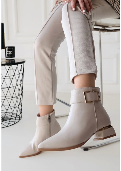 Mona Bej Cilt Topuklu Bot fiyatları