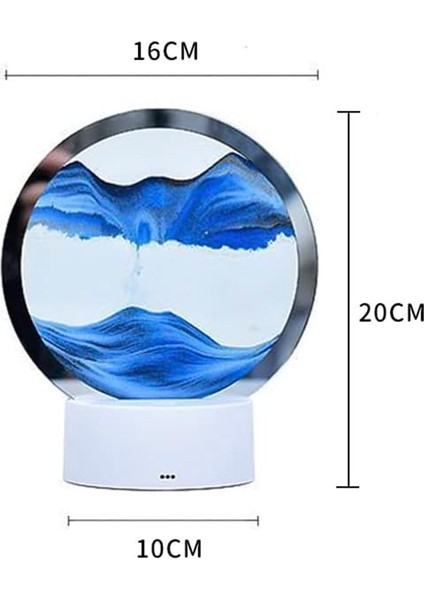 Mor Gezegen Görünümlü Işıklı Aç Kapa Dekoratif Kum Gezegeni Gece Lambası Dekoratif Lamba fırsatları