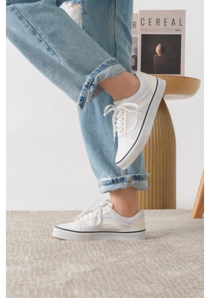 Garantili Wanso Günlük Ortopedik Kadın Sneaker Spor Ayakkabı