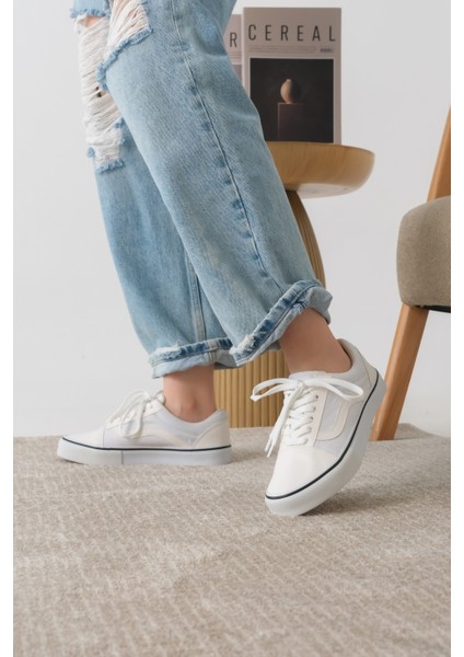 Garantili Wanso Günlük Ortopedik Kadın Sneaker Spor Ayakkabı