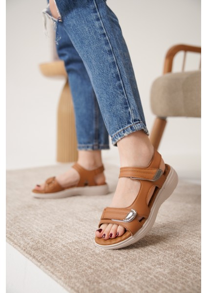 D0670 Günlük Full Ortopedik Arkadan Lastikli Konforlu Sandalet fırsatları