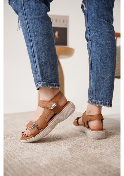 D0670 Günlük Full Ortopedik Arkadan Lastikli Konforlu Sandalet indirimleri