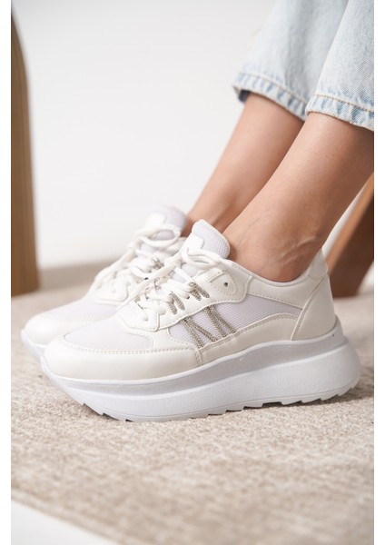 Garantili D2404 Günlük Ortopedik Kadın Sneaker Spor Ayakkabı