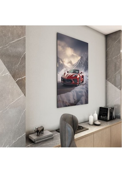 Exel Home Arabalar Cam Tablo - Karışık - Dikey Motif 01-005 modelleri