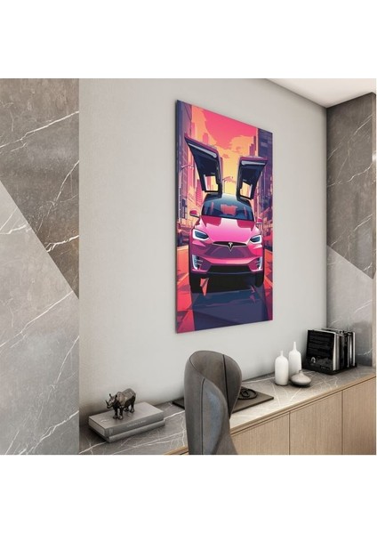 Exel Home Arabalar Cam Tablo - Karışık - Dikey Motif 01-022 modelleri