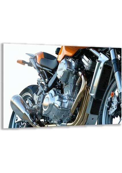 Exel Home Arabalar Cam Tablo - Motosikletler - Yatay Motif 04-056