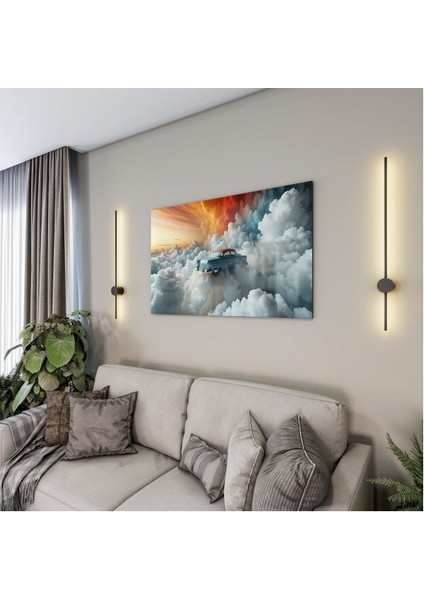 Exel Home Arabalar Cam Tablo - Klasik Arabalar - Yatay Motif 02-044 fırsatları