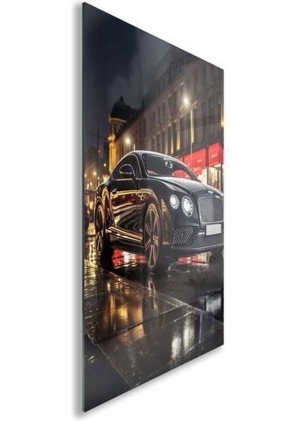 Exel Home Arabalar Cam Tablo - Karışık - Dikey Motif 01-001