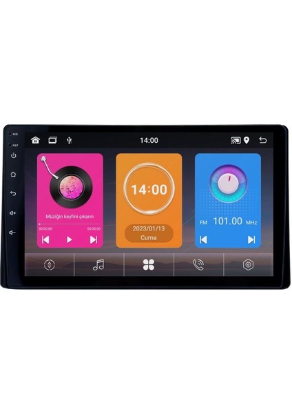 Toyota Corolla Android Multimedya Sistemi (2016-2019) For-X 2/32