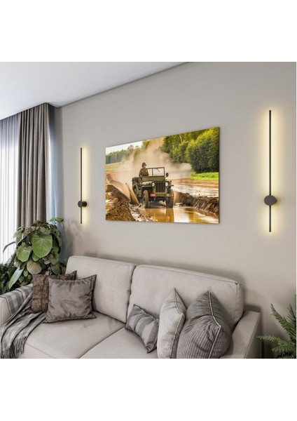 Exel Home Arabalar Cam Tablo - Klasik Arabalar - Yatay Motif 02-059 fırsatları
