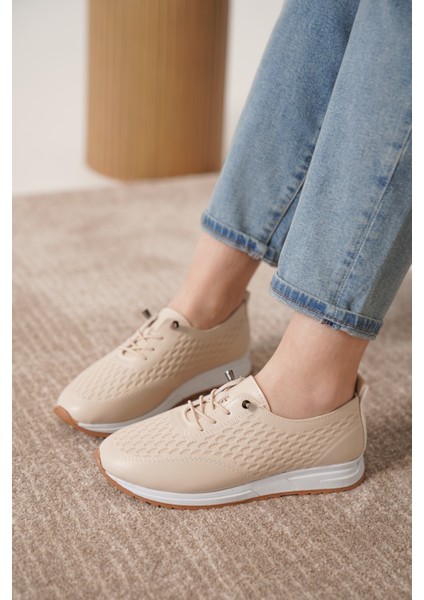 D0155 Günlük Ortopedik Kadın Sneaker Spor Ayakkabı