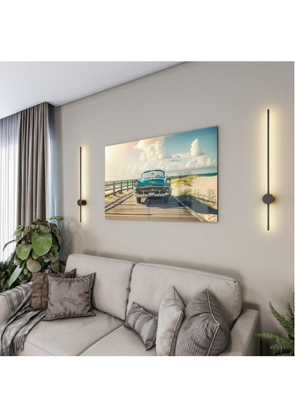 Exel Home Arabalar Cam Tablo - Klasik Arabalar - Yatay Motif 02-061 fırsatları
