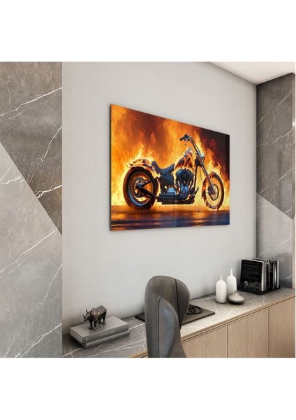 Exel Home Arabalar Cam Tablo - Motosikletler - Yatay Motif 04-012 modelleri