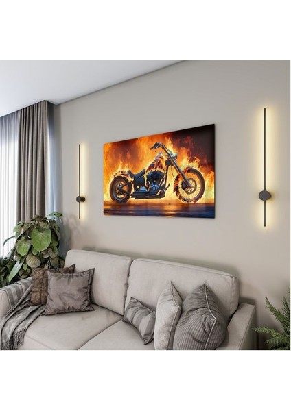 Exel Home Arabalar Cam Tablo - Motosikletler - Yatay Motif 04-012 fırsatları