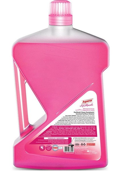 Aşk Masalı Yüzey Temizleyici 2,5 Lt (Pembe)