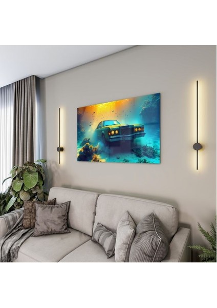 Exel Home Arabalar Cam Tablo - Klasik Arabalar - Yatay Motif 02-050 fırsatları