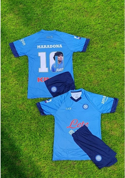 Napoli Maradona 10 Takım Forması - Mavi