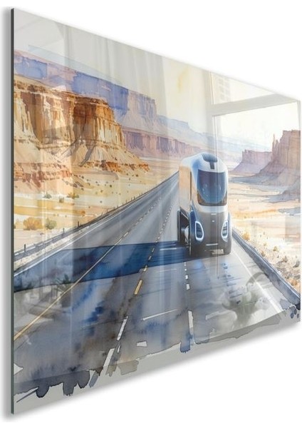 Exel Home Arabalar Cam Tablo - Kamyonlar - Yatay Motif 05-050 fiyatları