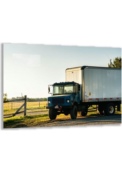Exel Home Arabalar Cam Tablo - Kamyonlar - Yatay Motif 05-066