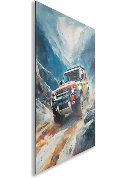 Exel Home Arabalar Cam Tablo - Karışık - Dikey Motif 01-056 fiyatları