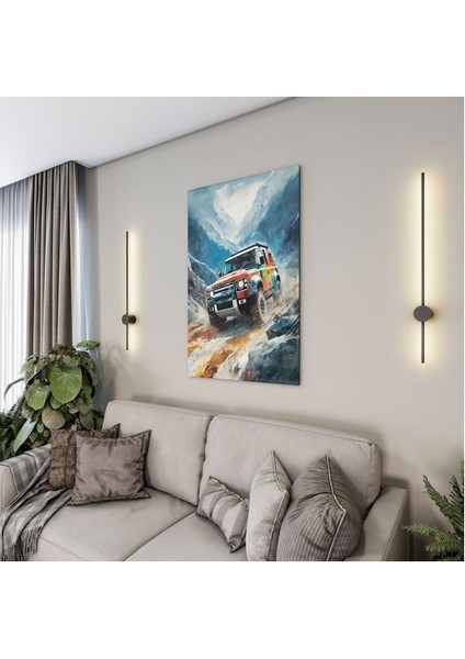 Exel Home Arabalar Cam Tablo - Karışık - Dikey Motif 01-056 fırsatları