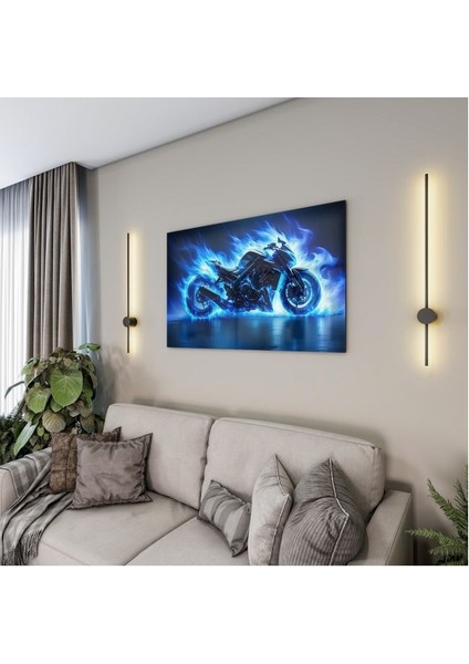 Exel Home Arabalar Cam Tablo - Motosikletler - Yatay Motif 04-022 fırsatları