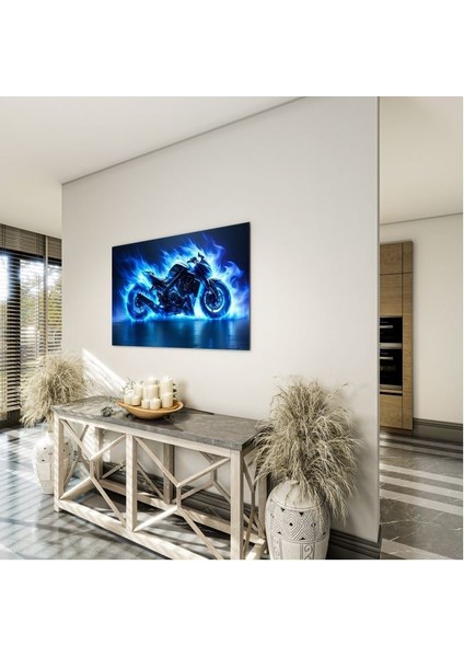 Exel Home Arabalar Cam Tablo - Motosikletler - Yatay Motif 04-022 indirimleri