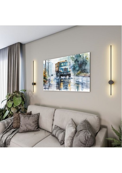 Exel Home Arabalar Cam Tablo - Kamyonlar - Yatay Motif 05-085 fırsatları