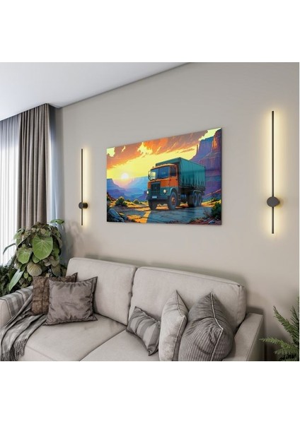 Exel Home Arabalar Cam Tablo - Kamyonlar - Yatay Motif 05-058 fırsatları