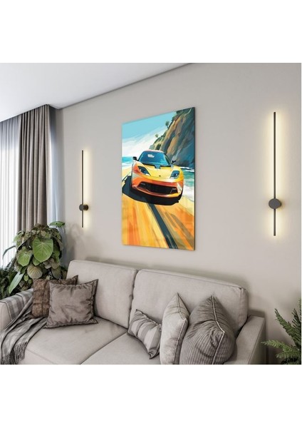 Exel Home Arabalar Cam Tablo - Karışık - Dikey Motif 01-036 fırsatları