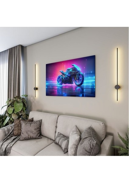 Exel Home Arabalar Cam Tablo - Motosikletler - Yatay Motif 04-050 fırsatları
