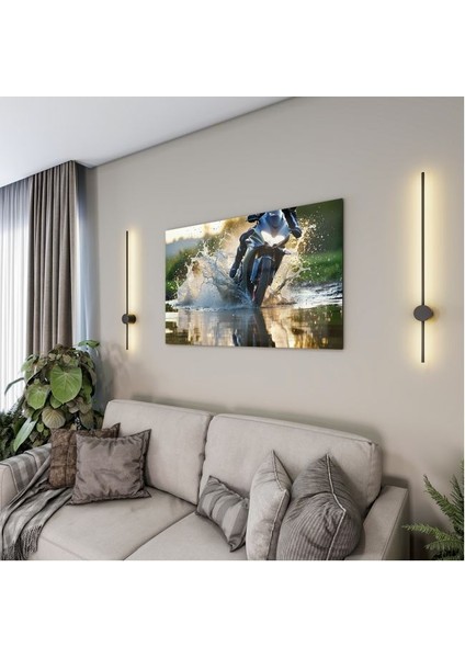 Exel Home Arabalar Cam Tablo - Motosikletler - Yatay Motif 04-055 fırsatları