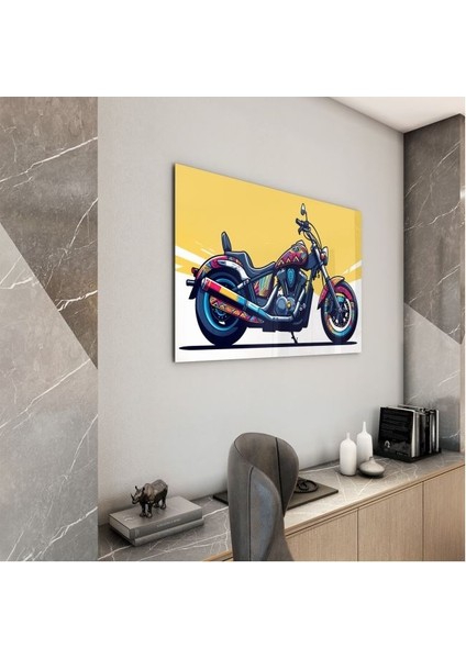 Exel Home Arabalar Cam Tablo - Motosikletler - Yatay Motif 04-019 modelleri