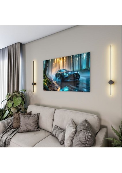 Exel Home Arabalar Cam Tablo - Spor Arabalar - Yatay Motif 03-030 fırsatları