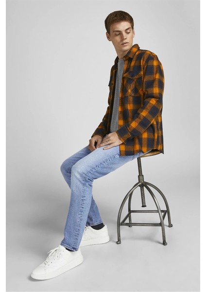 Jack&jones 12203510 Erkek Pantolon - Mavi fırsatları