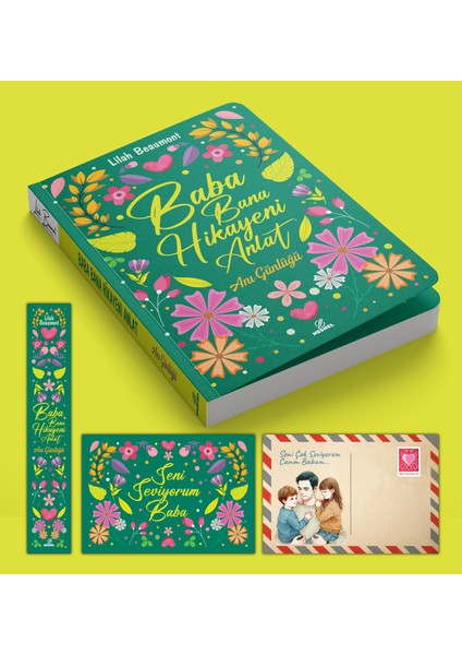 Baba Bana Hikayeni Anlat Anı Defteri Lilah Beaumont 160 Sayfa