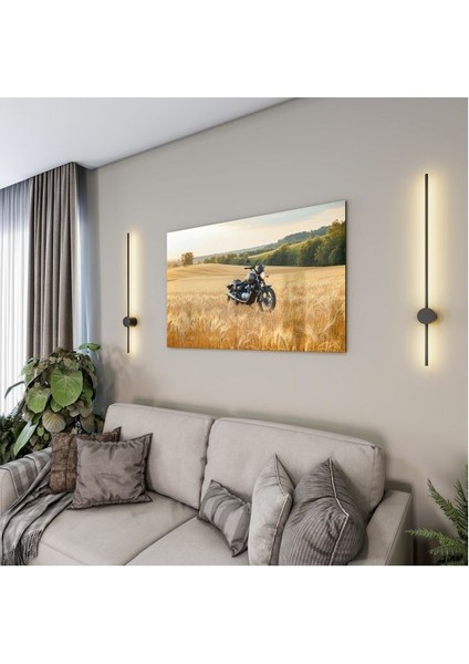Exel Home Arabalar Cam Tablo - Motosikletler - Yatay Motif 04-092