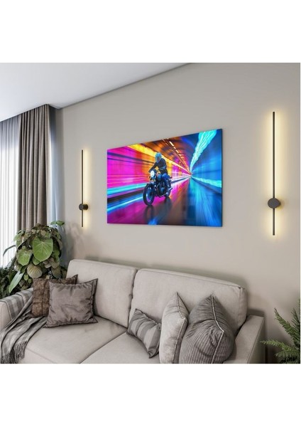 Exel Home Arabalar Cam Tablo - Motosikletler - Yatay Motif 04-087 fırsatları
