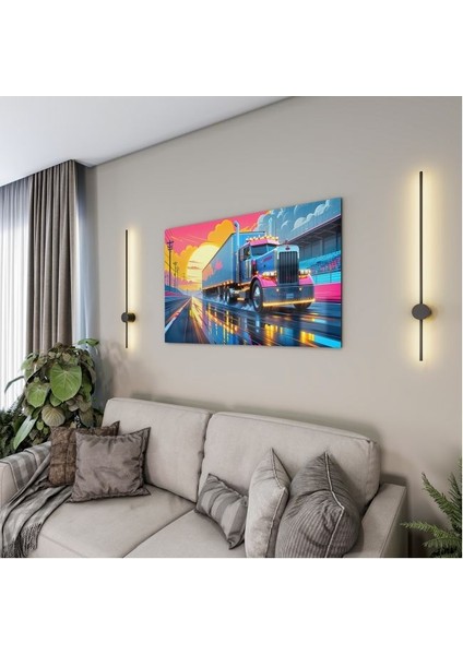 Exel Home Arabalar Cam Tablo - Kamyonlar - Yatay Motif 05-095 fırsatları