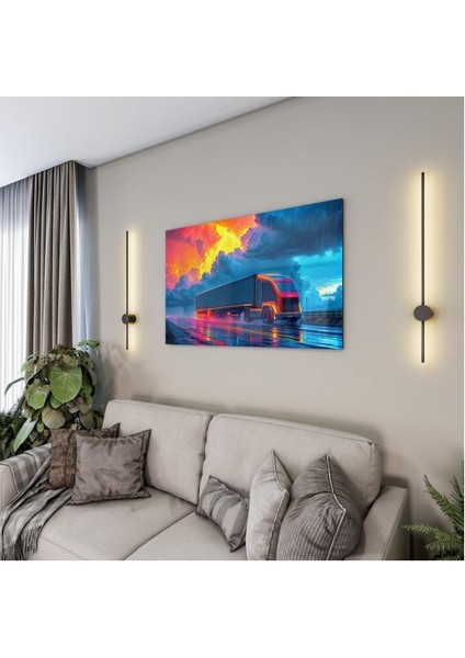 Exel Home Arabalar Cam Tablo - Kamyonlar - Yatay Motif 05-044