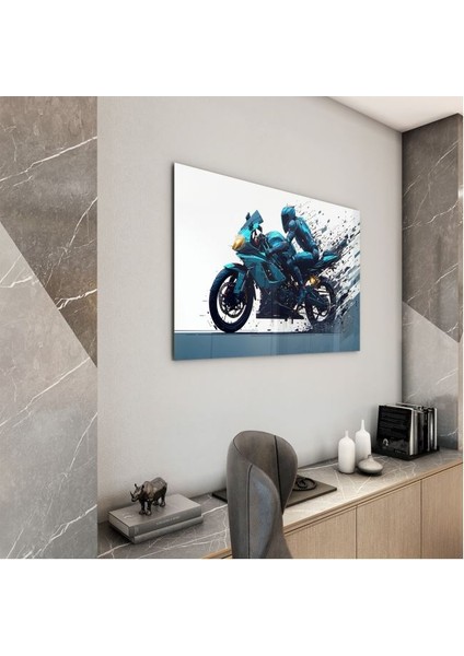Exel Home Arabalar Cam Tablo - Motosikletler - Yatay Motif 04-046 modelleri