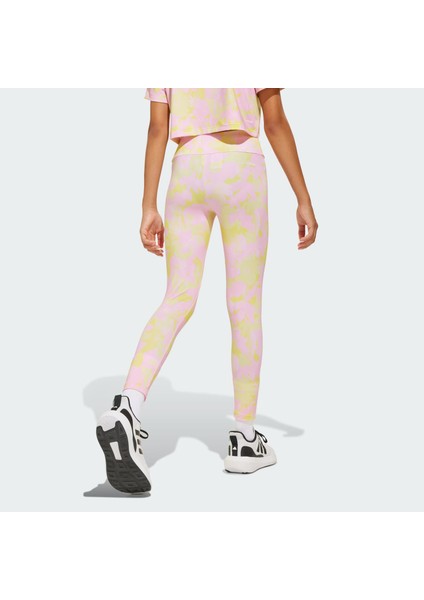 Çocuk Günlük Tayt Train Essentials Flower Print Leggings Kids JJ5055 fiyatları