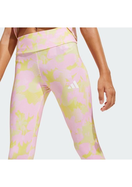Çocuk Günlük Tayt Train Essentials Flower Print Leggings Kids JJ5055 fırsatları