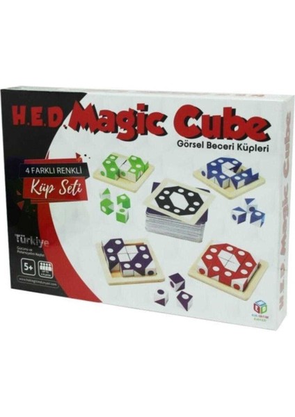Magic Cube Görsel Beceri Küpleri Oyunu