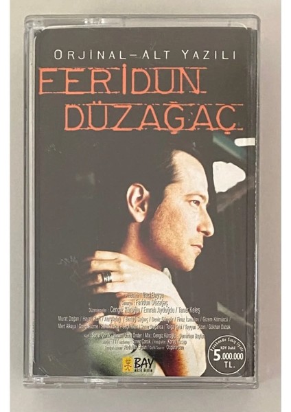 Feridun Düzağaç Orjinal Alt Yazılı Kaset (F.d) (Orjinal Dönem Baskı)