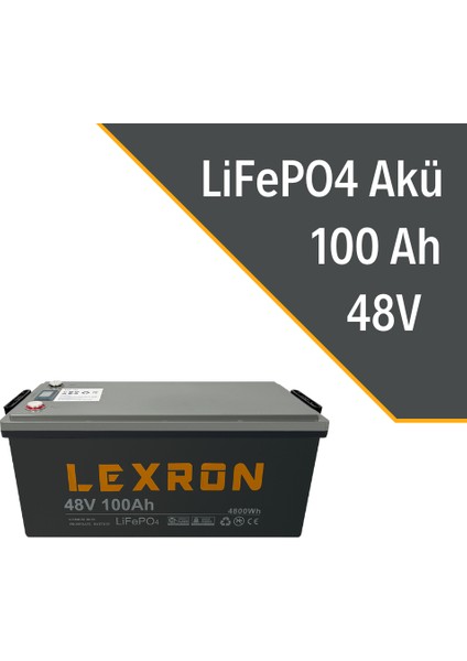 100AH 48V Lityum Akü