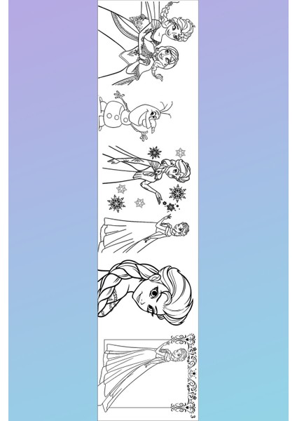 Prenses Temalı Rulo Aktivite Dev Boyama Kağıdı 4,5 Metre fırsatları