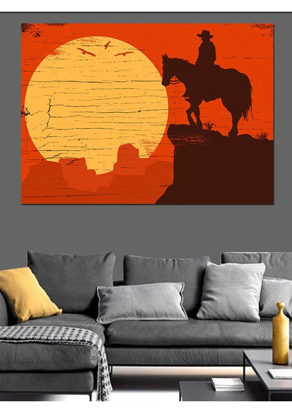 Red Dead Redemption Dekoratif Kanvas - Mdf Ahşap Tablo fiyatları